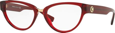 versace ve3267 transparent red|Designer Frames Outlet. Versace Eyeglasses VE3267.